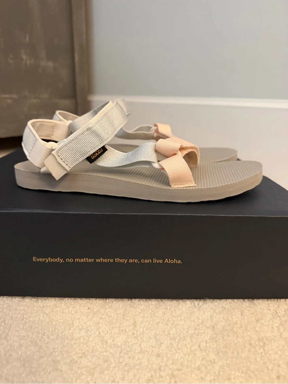 Teva Women’s Neutral & Blush Strap Sandals